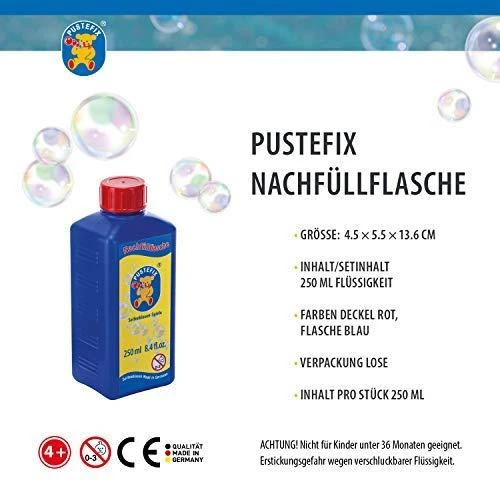 Pustefix Muilo burbulai papildymui, 250 ml
