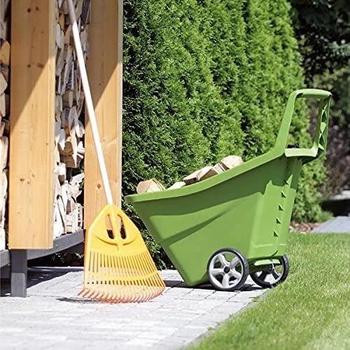 Prosperplast Plastikinis sodo vežimėlis Load&Go III, žalios spalvos