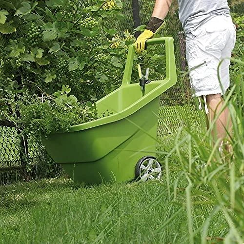 Prosperplast Plastikinis sodo vežimėlis Load&Go III, žalios spalvos