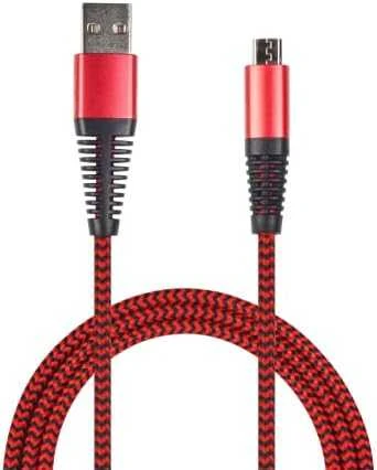 Kabelis USB 2GO USB-B - micro-B 1 m Raudona (795945)