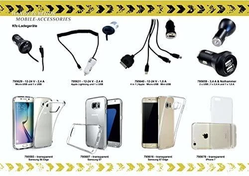 Kabelis USB 2GO USB-A - USB-C 1 m Raudona (795947)
