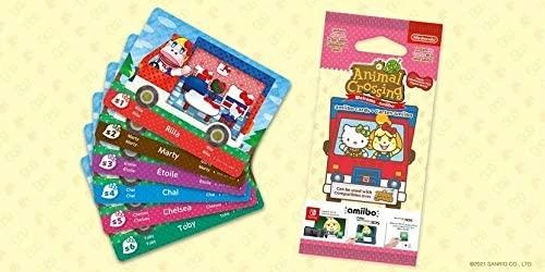 Animal Crossing: naujas lapas + Sanrio amiibo kortelių paketas