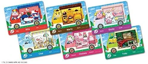 Animal Crossing: naujas lapas + Sanrio amiibo kortelių paketas