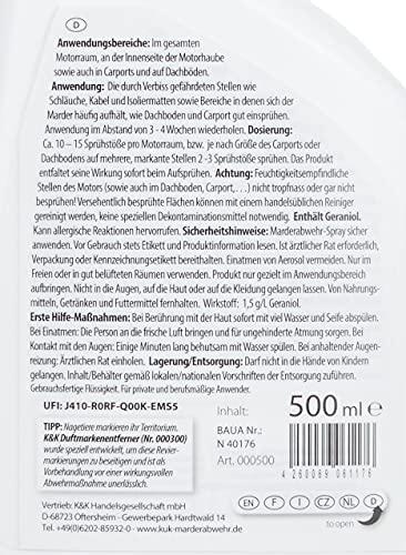 K K Handelsgesellschaft APC K & K kiaunių repelentas purškiklis 500 ml