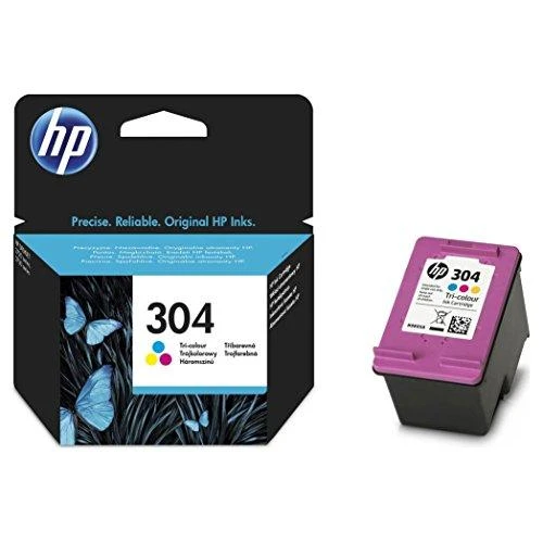 Hewlett Packard (HP) HP N9K05AE rašalo kasetė Nr.304, trispalvė