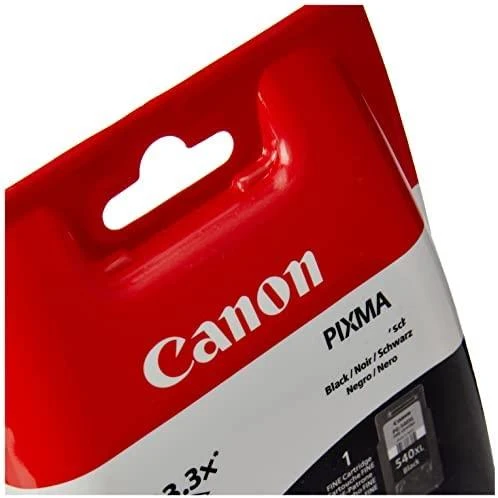 Canon PG-540XL rašalo kasetė, Juodas