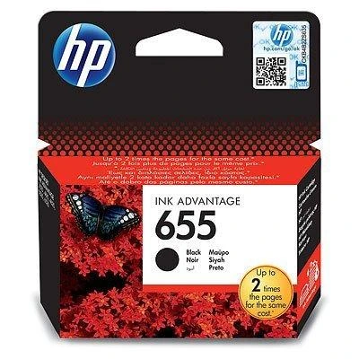Hewlett Packard (HP) HP 655 - Rašalo kasetė Originali - Juodas - 14 ml