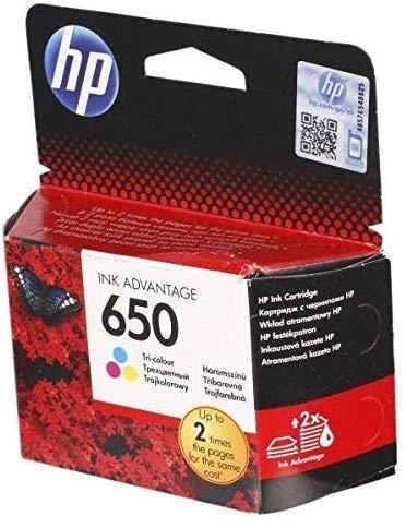 Hewlett Packard (HP) HP 650 trijų spalvų rašalas (CZ102AE)