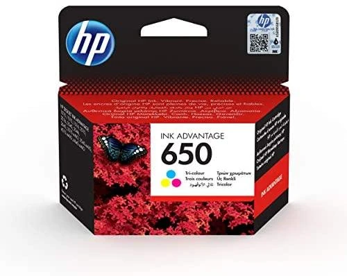Hewlett Packard (HP) HP 650 trijų spalvų rašalas (CZ102AE)