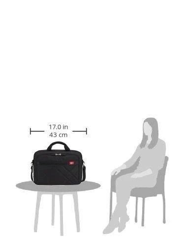 Case Logic DLC115 krepšys nešiojamam kompiuteriui 15.6" /Polyester/ Juodas/ (38.5 x 4.4 x 26.7 cm)