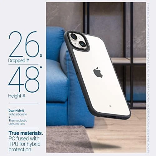 Spigen CASEOLOGY SKYFALL Apple iPhone 14 Plus dėklas telefonui juodos spalvos