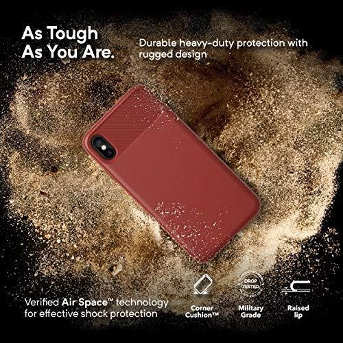 Caseology Vault dėklas skirtas Apple iPhone Xs Max Raudona