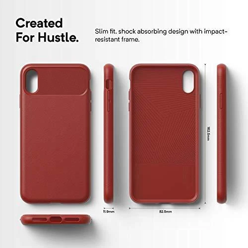 Caseology Vault dėklas skirtas Apple iPhone Xs Max Raudona