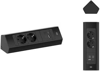 Bachmann CASIA 2 2xCEE7/3 1xUSB A/C 22W 2,0m AEH SW