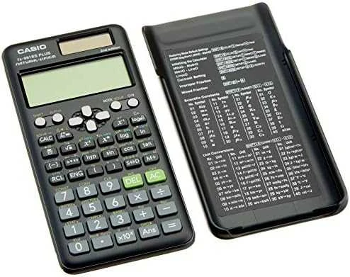 Casio FX-991ESPLUS-2E su nuimamu uždengiamu dėklu
