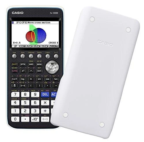 Casio FX-CG50 su apsauginiu dėklu