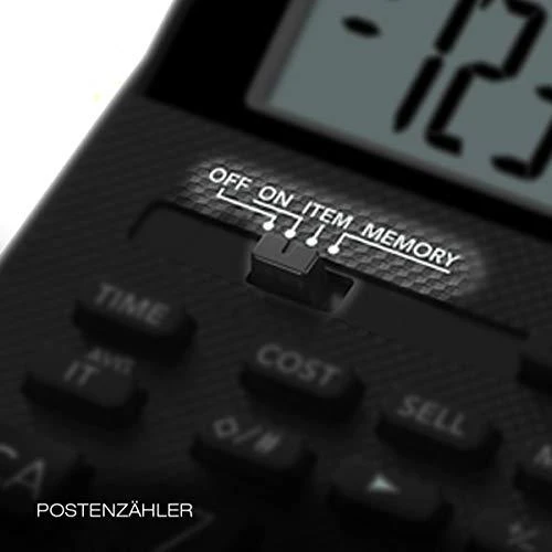 Casio HR-150RCE skaičiuotuvas Desktopas Spausdintuvo skaičiuotuvas Juoda