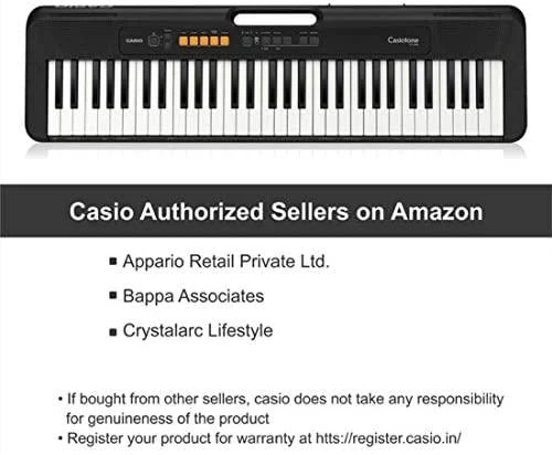 Sintezatorius Casio CT-S100 su akompan.