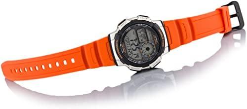 Laikrodis Casio Collection Vintage CASIO SPORT DIVER - WORLD TIME ILLUMINATOR 5 ALARMS, 10 YEARS BATTERY - REDCASIO SPORT DIVER - WORLD TIME ILLUMINATOR 5 ALARMS, 10 YEARS BATTERY - Oranžinis AE-1000W-4BVDF