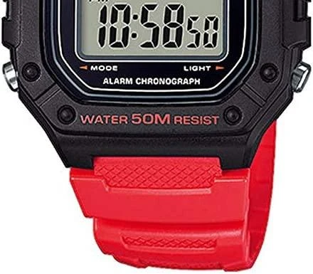 Laikrodis vyrams CASIO W-218H-4B + dėžutė