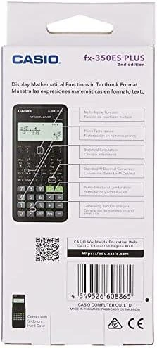 Casio Kalkulator FX 350 ES PLUS 2E, juoda, stalo