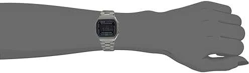 Vyriškas laikrodis CASIO A168WGG-1BDF (zd088d) - KLASYKA + BOX