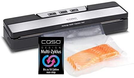 Caso | Baras Vakuuminis sandariklis | VR 190 pažangus | Galia 100 W | Temperatūros valdymas | Juodas
