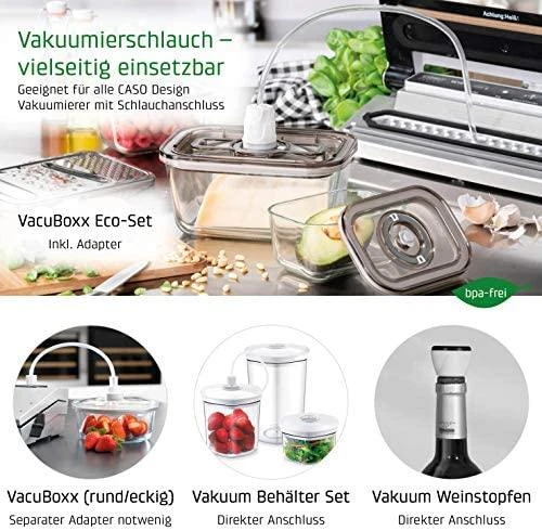 Vakuumavimo kanistrų rinkinys Caso 01260, 3 vnt.