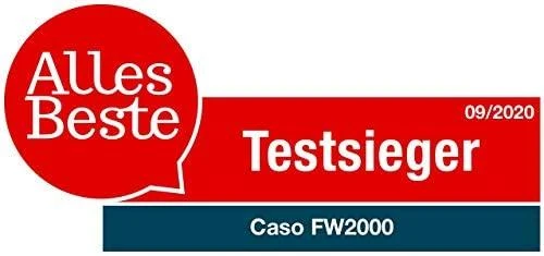 Mėsmalė Caso FW2000, 2 greičiai, sidabrinė