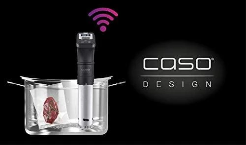 Caso | SousVide cooker | SV 1200 Smart | 1200 W | Nerūdijantis plienas/Juodas