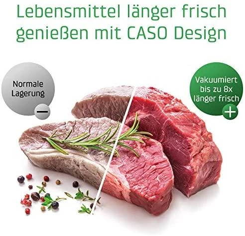 Virtuvinės svarstyklės Caso | Chamber Vacuum sealer | VacuChef 40 | Power 280 W | Nerūdijantis plienas