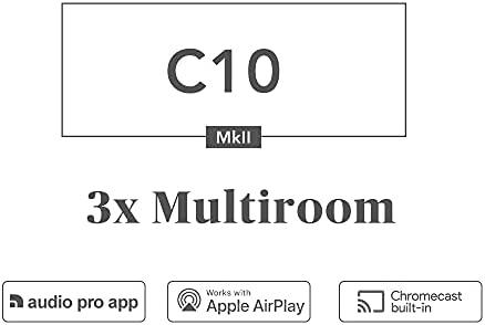 Audio Pro C10 MkII Multiroom kolonėlė, Juoda