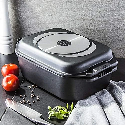 Starke Pro Kepimo indas 2in1(7,5l+2,8l)iš aliuminio, nelimpantis paviršius