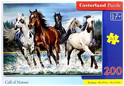 Castorland Dėlionė 200 vnt. - Žirgai