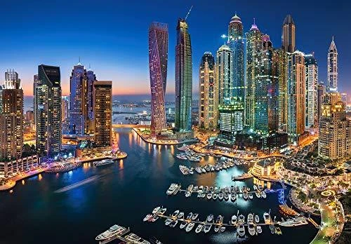 Castorland Dėlionė 1500 vnt. - Dubajaus dangoraižiai
