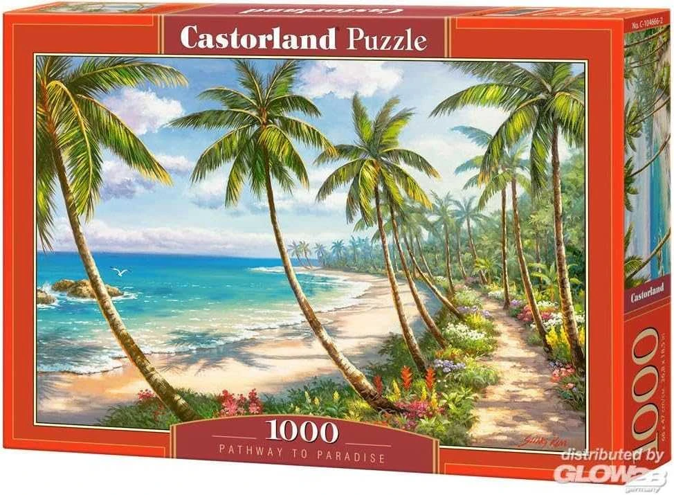 Castorland Dėlionė 1000 vnt. - Kelias į rojų