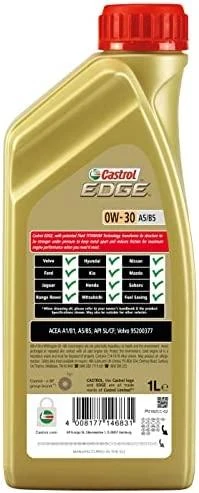 Castrol Alyva Edge Titanium FST 0W-30 sintetinė varikliams 1 L