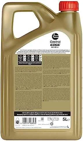 Castrol Alyva Edge 5W-30 LL sintetinė varikliams 5 L