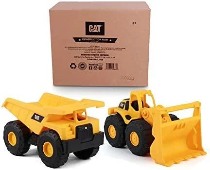 CAT transporto priemonių rinkinys - savivartis ir ratinis krautuvas, 82046