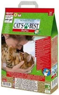 Cats Best OkoPlus Original Natūralus kraikas katėms 20L