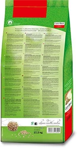 Cats Best OkoPlus Original Natūralus kraikas katėms 20L