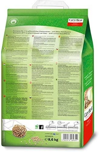Cats Best OkoPlus Original Natūralus kraikas katėms 20L