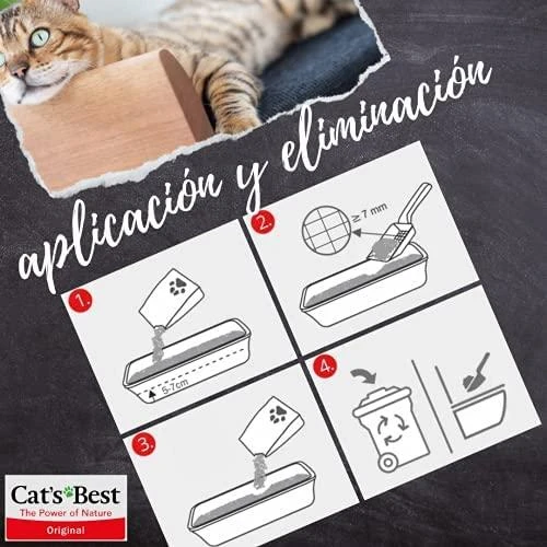Cats Best OkoPlus Original Natūralus kraikas katėms 20L