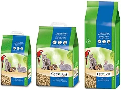Cat's Best Universal granuliuotas natūralus universalus pjuveninis kraikas 40L
