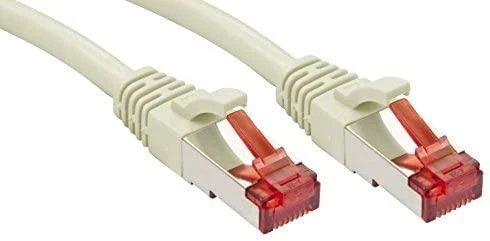 Tinklo kabelis - LINDY 2m Cat.6 S/FTP RJ45 250MHz Copper 27AWG Pilkas