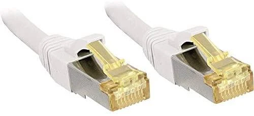 Tinklo kabelis - LINDY RJ45 S/FTP LSZH tinklo kabelis, Cat.6A jungtis, Cat.7 Raw, 0,5 m, baltas