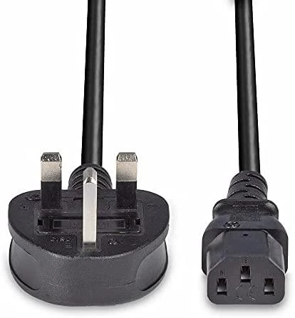 Maitinimo Laidas - LINDY UK 3 Pin į C13 Maitinimo Laidas, 3 m, Juodas