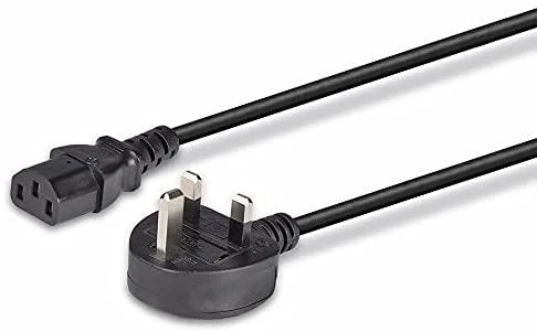 Maitinimo Laidas - LINDY UK 3 Pin į C13 Maitinimo Laidas, 3 m, Juodas
