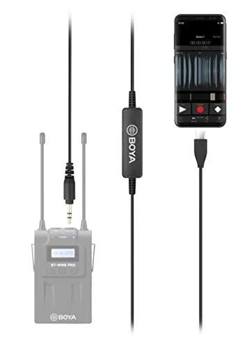 Boya kabelis 3,5 mm - USB-C 35C-USB-C