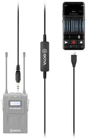 Boya kabelis 3,5 mm - USB-C 35C-USB-C